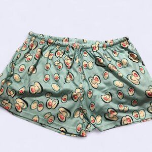XXL Avocado PJ Shorts